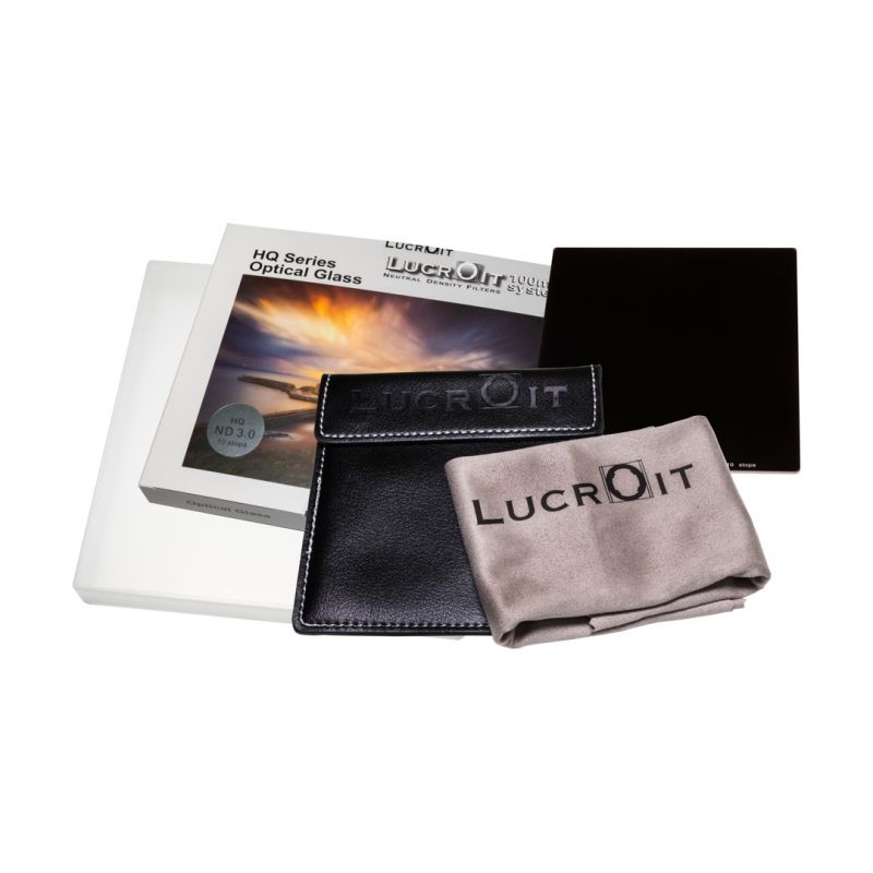 LucrOit HQ ND Filter 3.0 (10 stops) 100x100mm